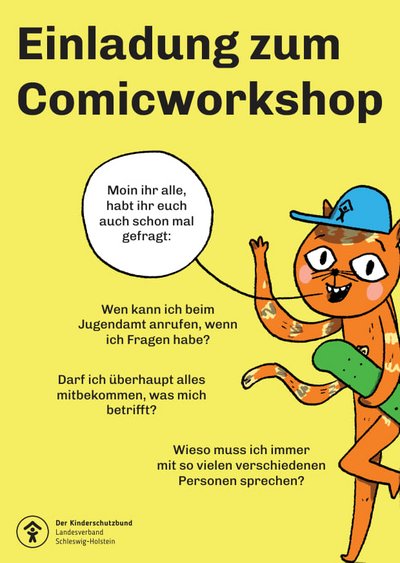 Einladung Comicworkshop