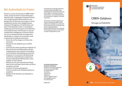 CBRN Vorsorge Flyer