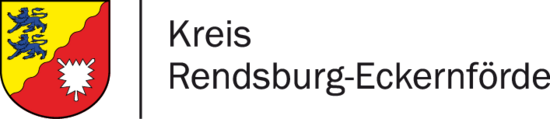 Das Wappen des Kreises Rendsburg-Eckernförde.