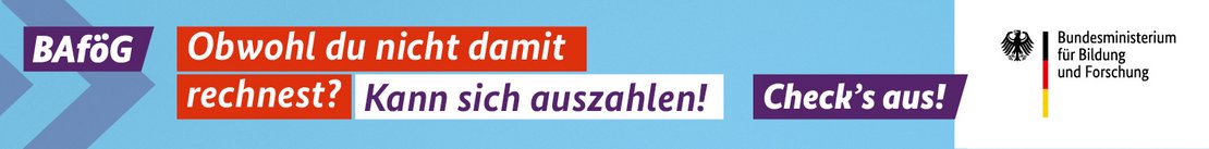 Ausbildungsförderung Banner