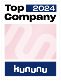 Das kununu Top Company Siegel 2024.