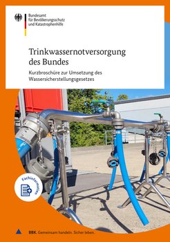 Flyer Trinkwassernotversorgung des Bundes